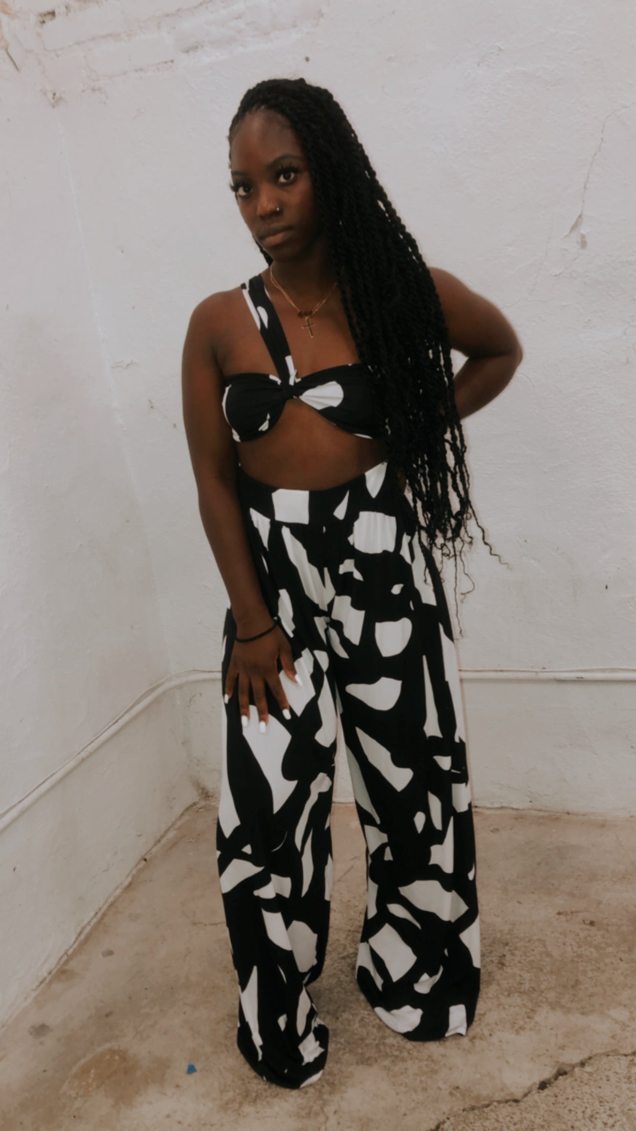 The Muse Energy Wide-Leg Set