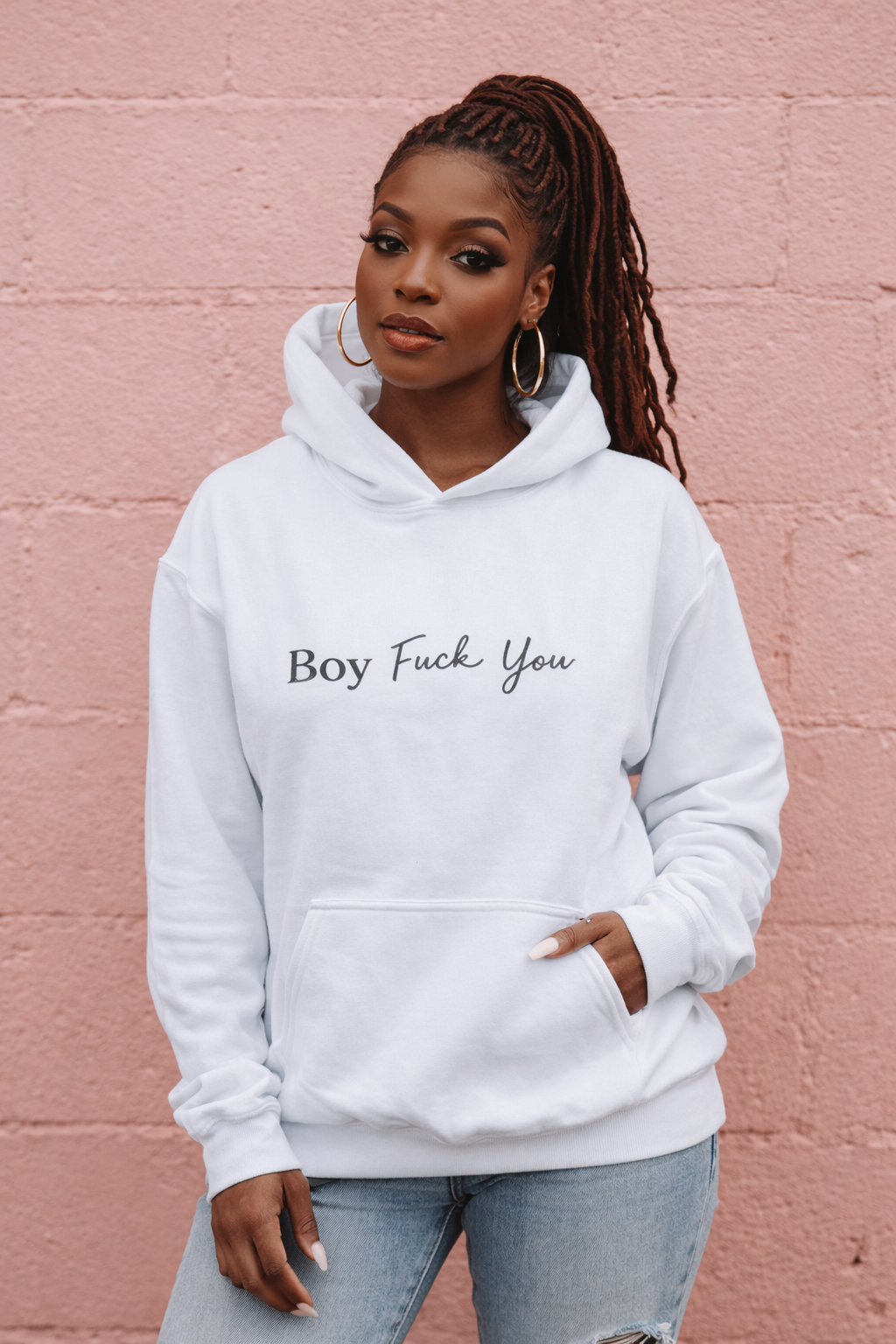 Boy F You Sweatshirt